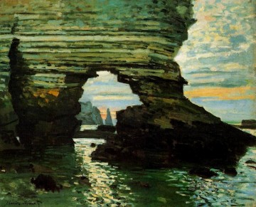 La Porte d'Amont Etretat Claude Monet Pinturas al óleo